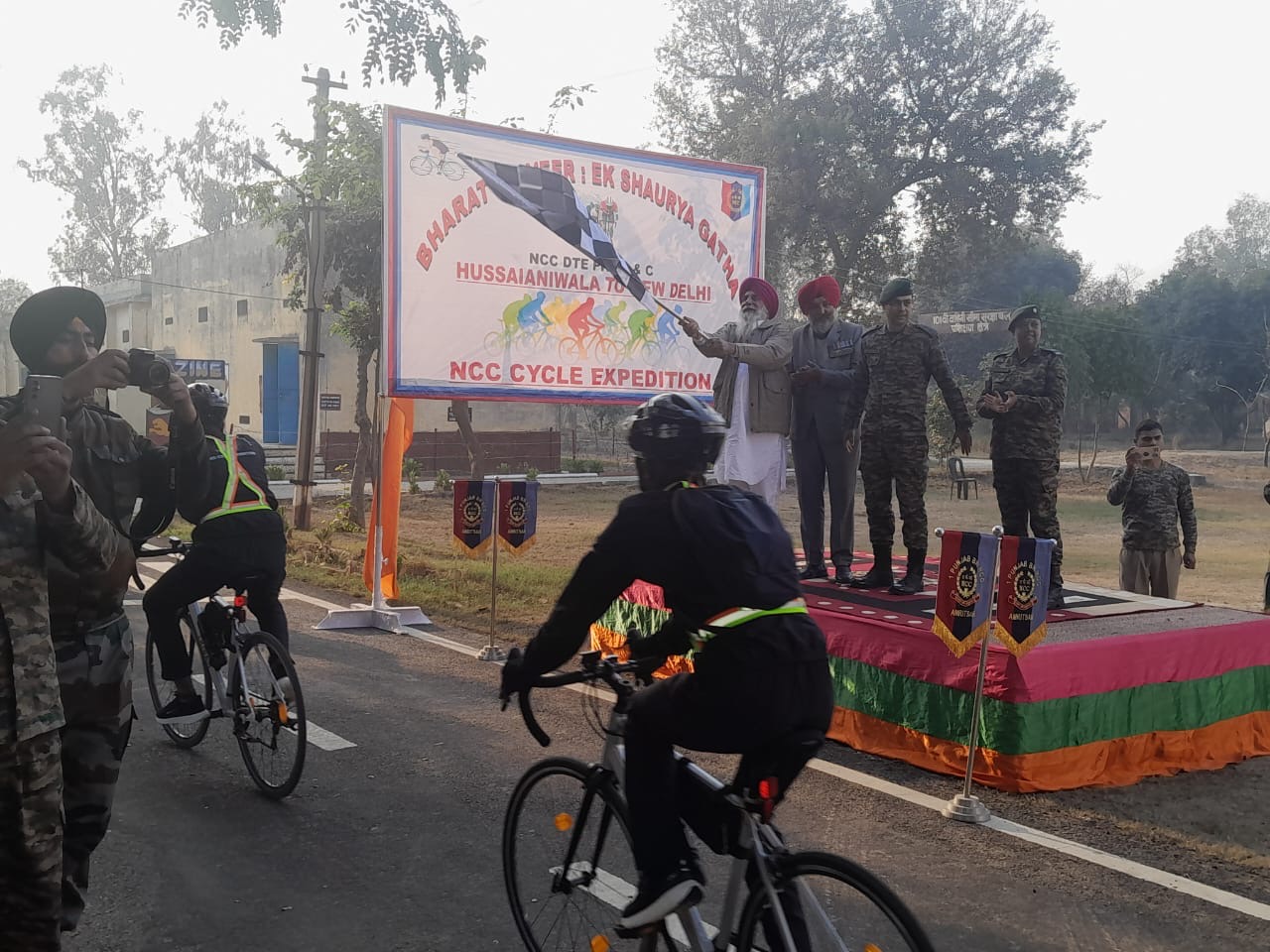 Cadets to Cover a Distance of 703 Kilometers