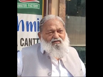 Union Budget, Political Allegations, and Governance: Anil Vij’s Strong Statements