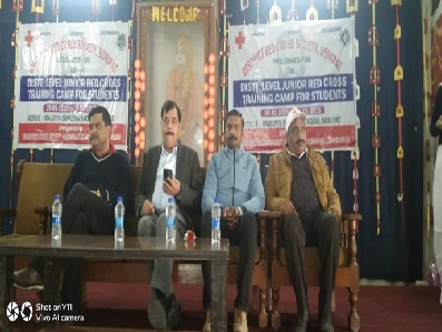 Five-Day District-Level Junior Red Cross Training Camp Inaugurated by Red Cross Society