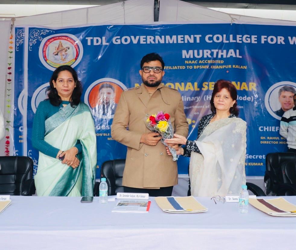 The Core of the New National Education Policy is to Connect Education with 21st-Century Modern Ideas Beyond Narrow Thinking: MLA Devender Kadian