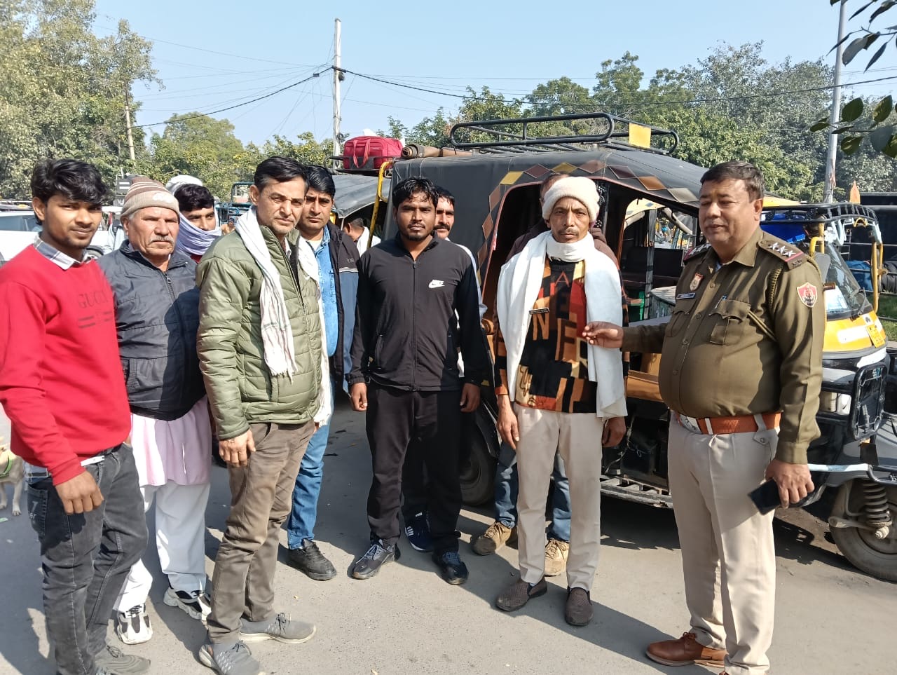 Sonipat Traffic Police Inspects School Vehicles, Issues a Total of 41 Challans for Non-Compliance