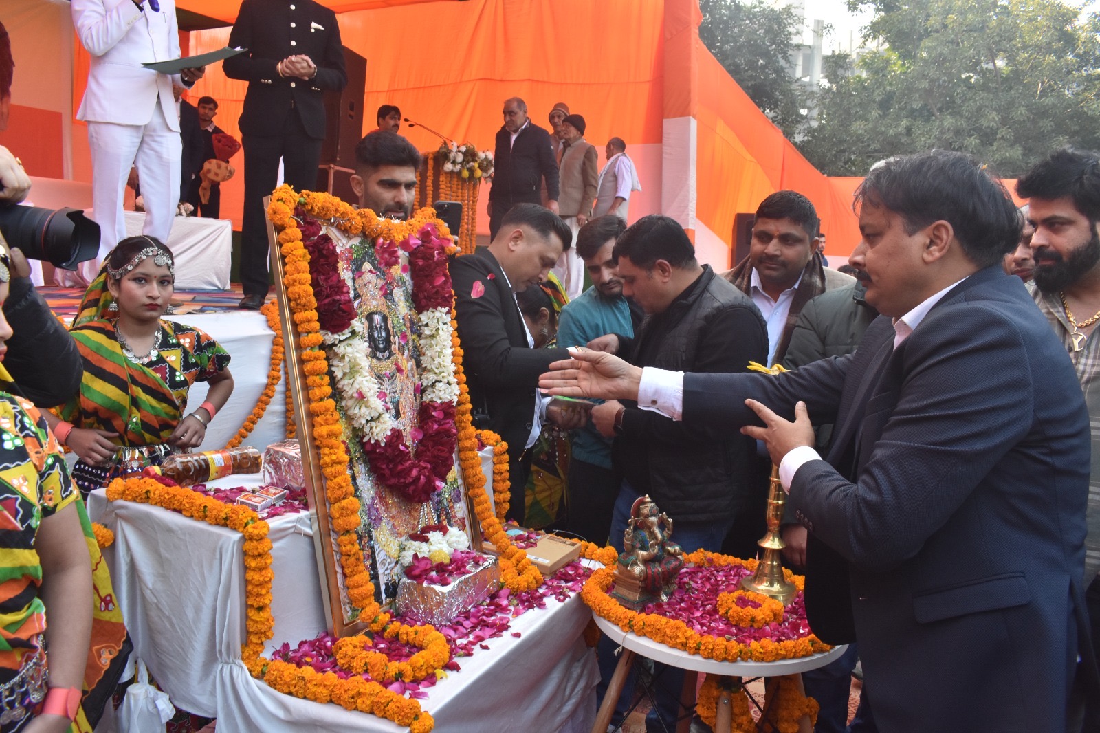 BJP Government Working to Fulfill the Dreams of Great Leaders and Preserve India’s Cultural Heritage: OSD Virender Badkhalsa