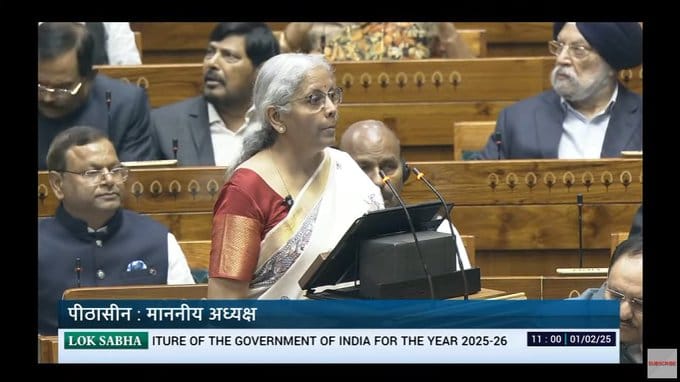 Union Finance Minister Nirmala Sitharaman Presents #UnionBudget2025